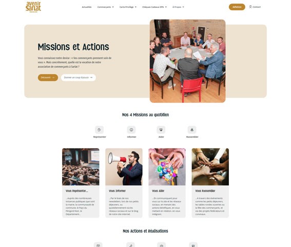 alioki agence communication sarlat dordogne creation site internet webmaster avenir sarlat page7