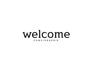 Logo Welcome Conciergerie, client de l’agence ALIOKI